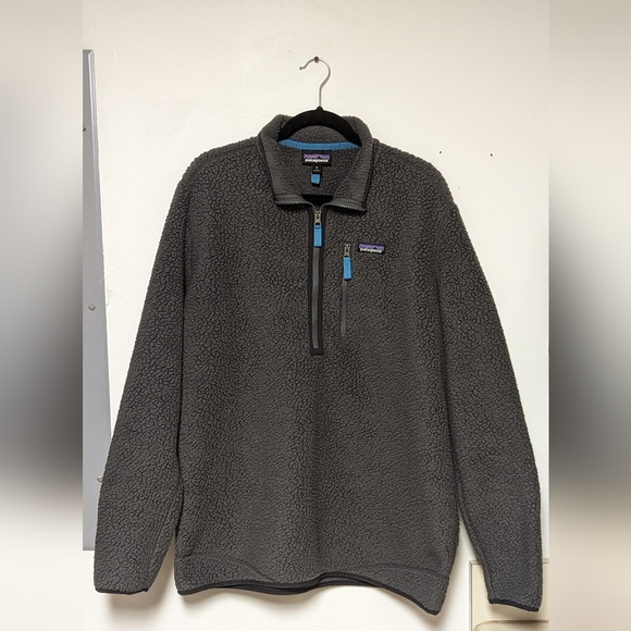 Patagonia Worn Wear Gray Pullover (XL) - Picture 2 of 6